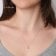 GLIZZ GL8644 Women's Necklace in 333/8K Gold with Diamond and Tsavorite 4
