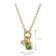 GLIZZ GL8644 Damen-Halskette Gold 333/8K Collier mit Diamant und Tsavorit 5