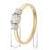 GLIZZ GL8702 Damen Diamantring Gold 333/8K 4