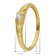 GLIZZ GL8734 Gold-Ring für Damen und Herren Gold 333/8K mit Zirkonia 4