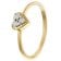 GLIZZ GL8706 Women's Diamond Ring 333/8K Gold 1