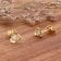 GLIZZ GL8318 Damen-Ohrringe Gold 333/8K Zirkonia Ohrstecker 3