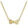 GLIZZ GL8350 Damen-Halskette Schleife Gold 333/8K Zirkonia Collier 2