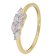 GLIZZ GL8758 Damenring Gold 333/8K Zirkonia-Ring 1