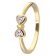 GLIZZ GL8556 Damenring mit Schleife Gold 333 / 8K 1