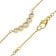 GLIZZ GL8811 Women's Necklace 333/8K Gold With Cubic Zirconia 5