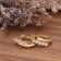 GLIZZ GL8566 Damen-Ohrringe Gold 333 / 8K Zirkonia Klapp-Creolen 3