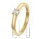 GLIZZ GL1048 Damenring Mit Lab Grown Diamant 0,25 ct. Gold 333 Brillantring 4