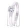 GLIZZ GL1064 Damenring Mit Lab Grown Diamant 0,50 ct. Weißgold 333/8K 4