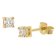 GLIZZ GL1074 Lab Grown Diamond Stud Earrings 0.30 ct Gold 333 1