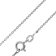 GLIZZ GL1069-45 Lab Grown Diamant Anhänger 0,25 ct Weißgold an Silberkette 4
