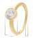 GLIZZ GL1472 Damenring Gold 333 mit Lab Grown Diamant 1,0 ct. Brillantring 4