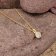 GLIZZ GL1458 Anhänger Gold 333 Lab Grown Diamant 0,50 ct + vergoldete Kette 3