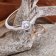 GLIZZ GL1670 Damenring Weißgold 333/8K Solitär-Ring mit Zirkonia 2