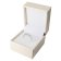 GLIZZ GL1670 Damenring Weißgold 333/8K Solitär-Ring mit Zirkonia 4