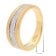 GLIZZ GL1672 Damenring Gold 585 Bicolor Brillantring 3