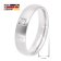 GLIZZ GL1680 Damenring mit Diamant Weißgold 585/14K Brillant 0,04 ct TW SI 3