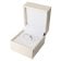 GLIZZ GL1680 Damenring mit Diamant Weißgold 585/14K Brillant 0,04 ct TW SI 4