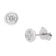 GLIZZ GL1687 Damen-Ohrringe Ohrstecker Weißgold 585 mit Diamanten 0,5 Ct 1