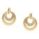 GLIZZ GL1681 Damen-Ohrringe Gold 585 / 14K Diamant-Ohrstecker 2