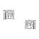 GLIZZ GL1682 Damen-Ohrringe Weißgold 750 Diamant-Ohrstecker 2