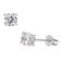 GLIZZ GL1686 Damen-Ohrringe Weißgold 333 / 8K Zirkonia-Ohrstecker 1