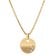 GLIZZ GL1689 Diamant-Anhänger Gold 585 mit goldplattierter Silberkette 1