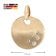 GLIZZ GL1689 Diamant-Anhänger Gold 585 mit goldplattierter Silberkette 4