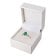 GLIZZ GL1148-11 Damenring Gelbgold 375 / 9K Lab-Grown Smaragd und Zirkonia 5