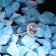 GLIZZ GL1137-02 Damenring Gelbgold 375/9K mit Blautopas und Zirkonia 2