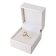 GLIZZ GL1137-09 Damenring Gelbgold 375/9K mit Rosa Morganit und Zirkonia 5