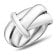 Jette 881612 Damen-Ring Verschlungen Swing 2.0 925 Silber 3