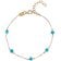 Alisia AL4161.01.014 Women's Bracelet Pietre Gold Plated Amazonite 1