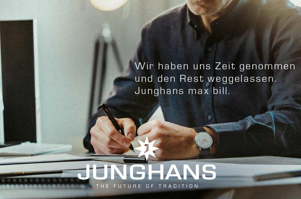 Junghans max bill Uhren